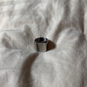 Silver Statement Ring sz 10